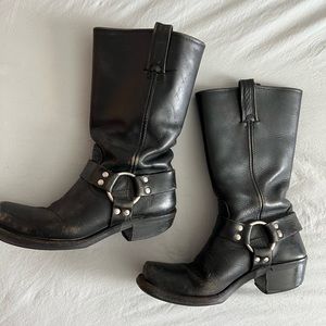 Vintage Frye Motorcycle Boots